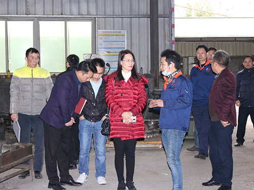 凌霄泵業(yè)財(cái)務(wù)總監(jiān)到公司調(diào)研